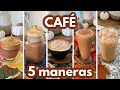 CAFÉ: 5 recetas deliciosas y fáciles  ☕️🍂😍| AbrilDoesMakeup ♡