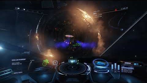 Elite Dangerous - Aftermath of Thargoid Attack at Arc