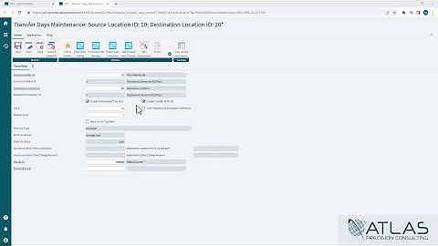 Transfer Days Maintenance | Prophet 21 Tutorial | Step-by-Step Tutorial