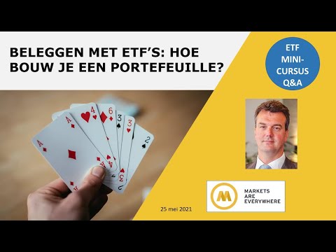 Hoe bouw je met etf&rsquo;s een beleggingsportefeuille op?