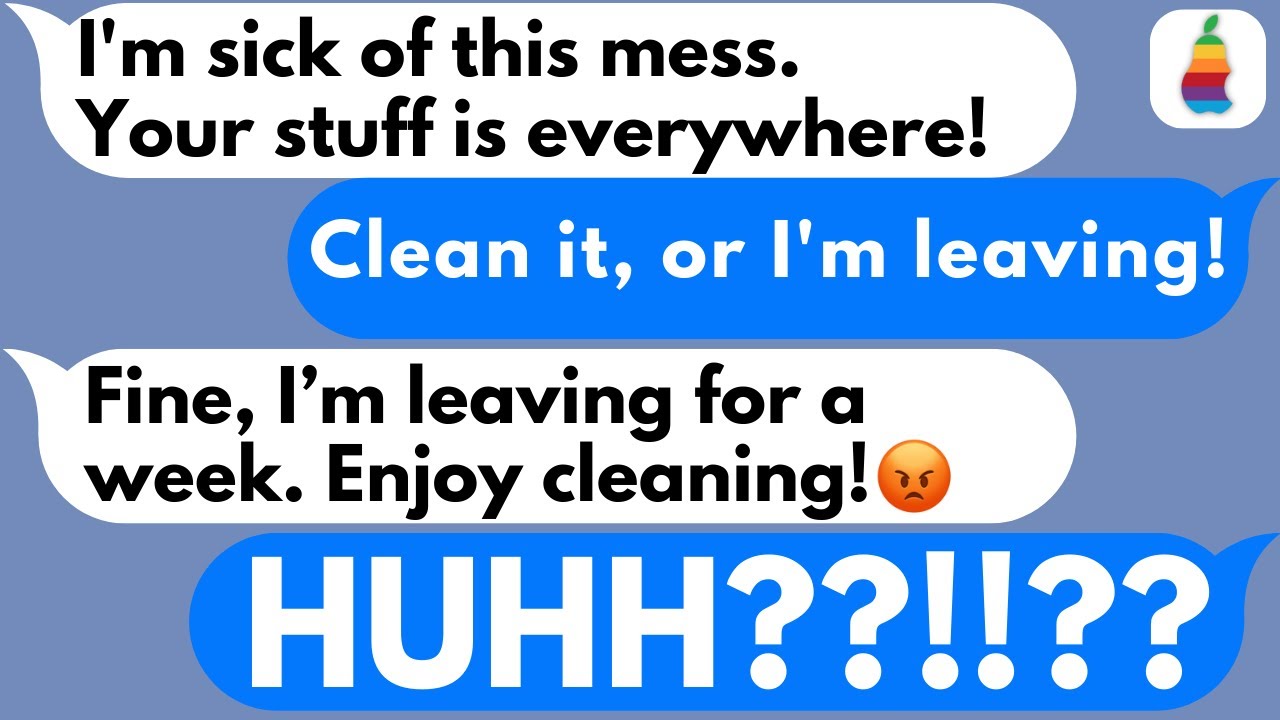 【Груша】Ультиматум бойфренда по уборке приводит к эффектным обратным результатам