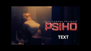 Aleksandra Prijović: Psiho text