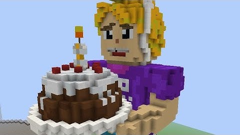 We built a map for the Blockman Go 8th Anniversary Competition.