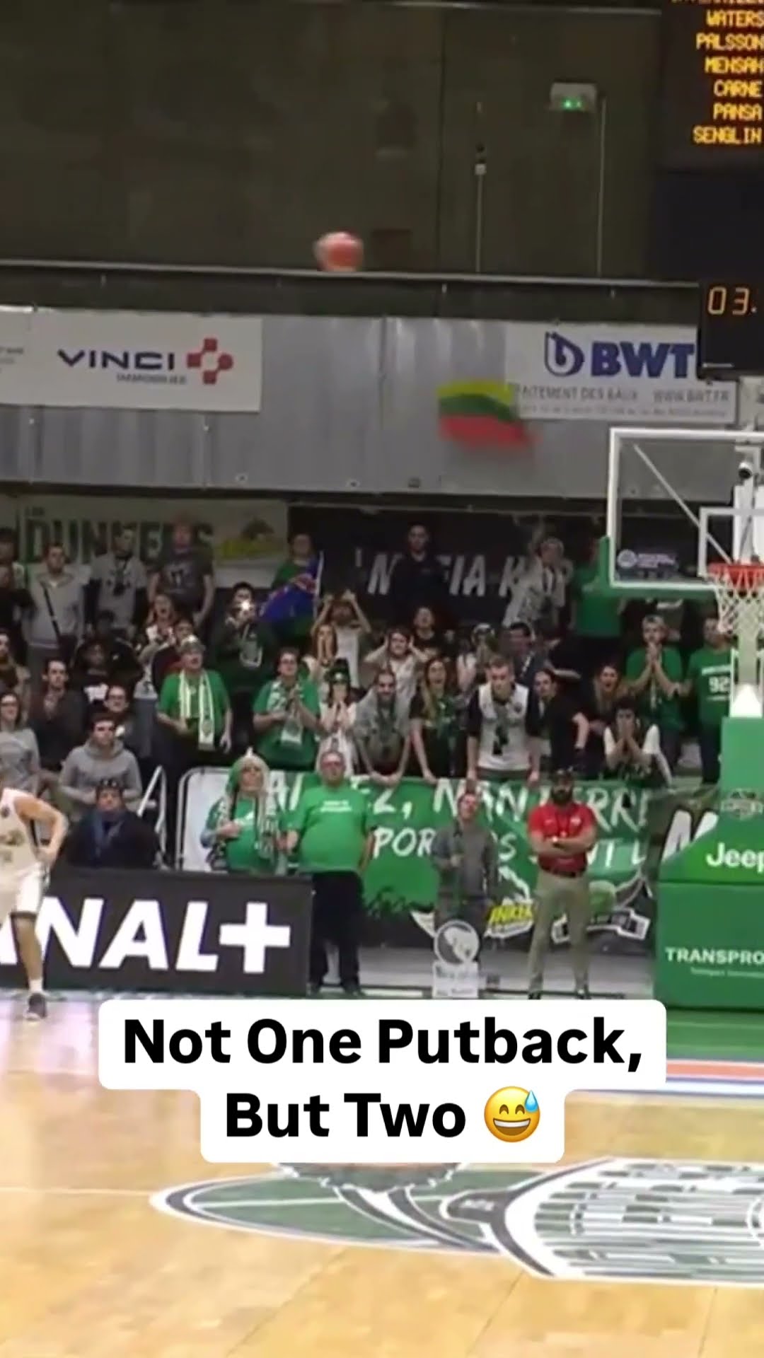 What's better than one putback? Two ✌️