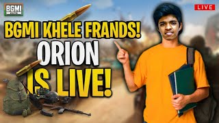 Chalo Khele Frands! | BGMI Emulator live | Orion is live! | Orions Live