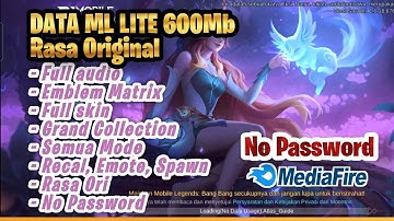 Data ML Lite 600Mb Rasa Original Patch Floryn