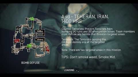 Forward Assault Arid Loading Screen Concept