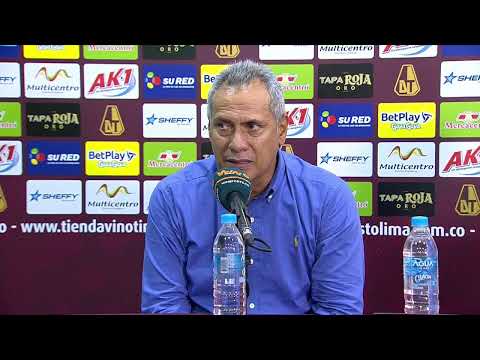 Rueda de prensa de Tolima tras su partido frente  a Envigado