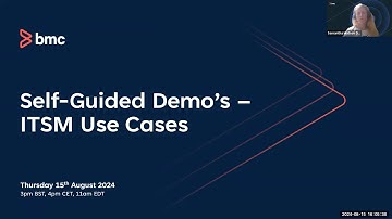Webinar: Self Guided Demo - ITSM Use Cases