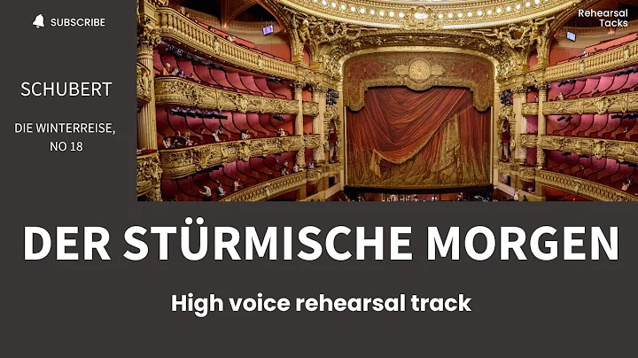 Der strmische morgen, Schubert, Die Winterreise, n...