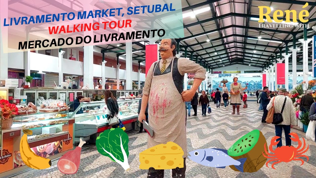 Livramento Market Setubal Walking Tour Mercado do Livramento | #MercadodoLivramento#LivramentoMarket