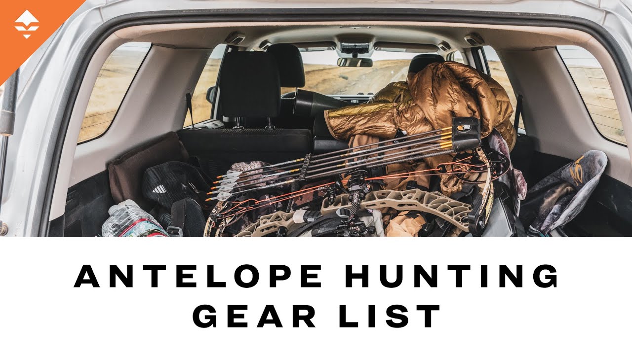 Top 10 Items for an Antelope Hunt YouTube
