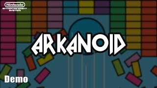 Let's Play Arkanoid | Demo | Nintendo Entertainment System - NR