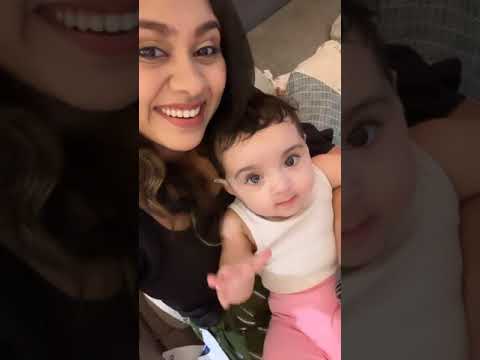 Nila Baby 💕 | Pearle Maaney | Srinish Aravind | Nila Catherine Srinish ...