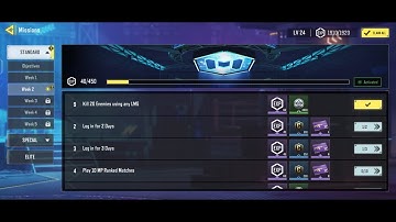 Call of Duty Mobile Kill 20 Enemies Using any LMG  | Week 2 New Challenges Complete 💯✅