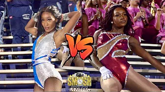 JSU Prancing JSettes vs AAMU Dancin Divas (Dancers View!!) 5th Qt Battle @ Gulf Coast Challenge 2025
