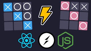 Create Multiplayer Tic-Tac-Toe game with React-js, Node-js, Socket-io | Project tutorial in hindi screenshot 5