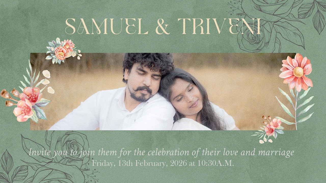 Wedding Ceremony Of SAMUEL & TRIVENI