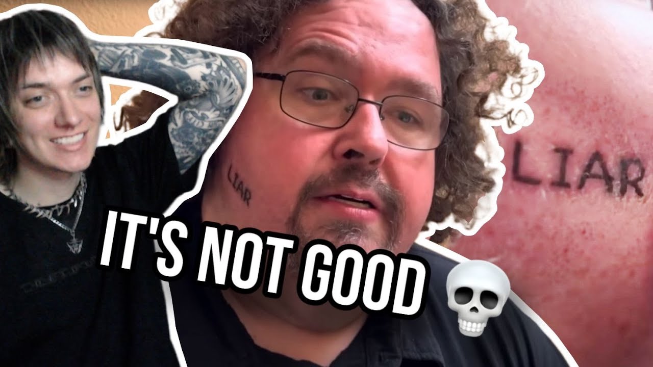 Tattooist Reacts To Boogie2988's New Face Tattoo