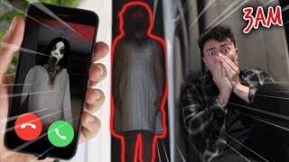 We Called Slenderina On Facetime And She Came To My House At 3 Am scary