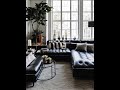 Black Leather Sofas for a Sleek Modern Living Room Look #BlackLeatherSofa, #ModernLivingRoom,