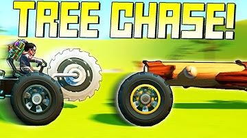 We Put Wheels On Trees And Chased Them With Saws! - Scrap Mechanic Multiplayer Monday