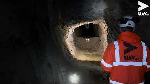 Mine Inspection Using Flyability Elios 2