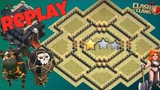 Best Th9 War Base 2017 Anti 2 Star With Replay Anti Lavaloon Anti Valkyrie Anti 3 Star Anti Gowipe