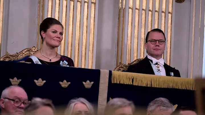 Crown Princess Victoria at Swedish Academys gather...