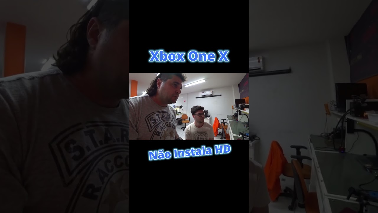 Xbox One X com Problemas para Instalar HD