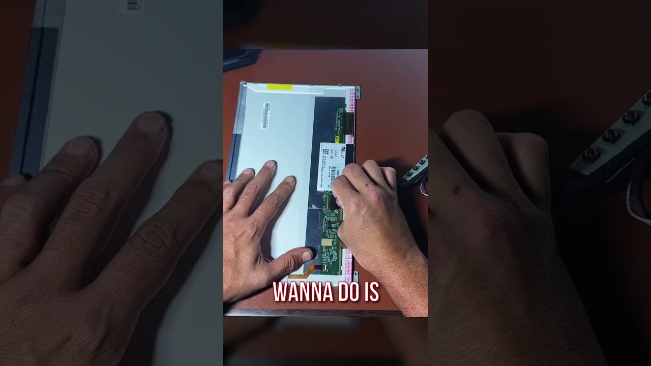 Convert Old laptop To an external monitor for $30 full video on my channel. #technology #techtips