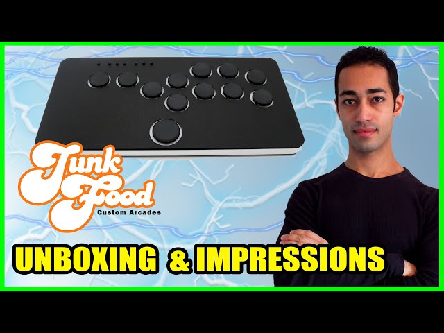 Junkfood Custom Arcades Snack Box Micro Unboxing & Impressions - A
