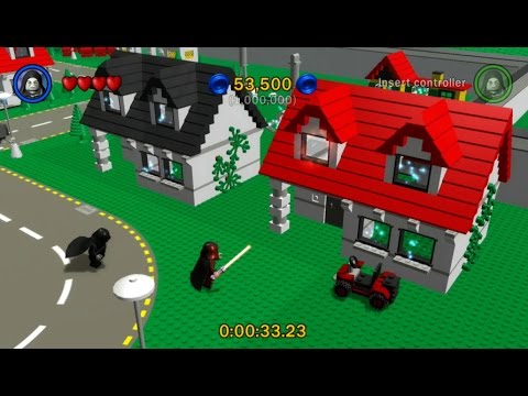 LEGO Star Wars: The Complete Saga All Cutscenes (Game Movie) 1080p HD. 