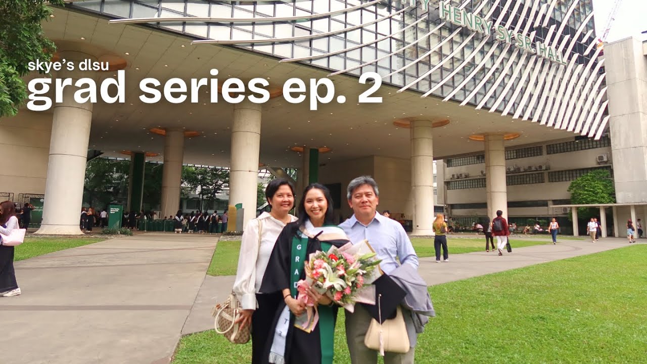 grad series ep.2 🎓🏹 | recognition rites + dlsu grad shoots! - YouTube