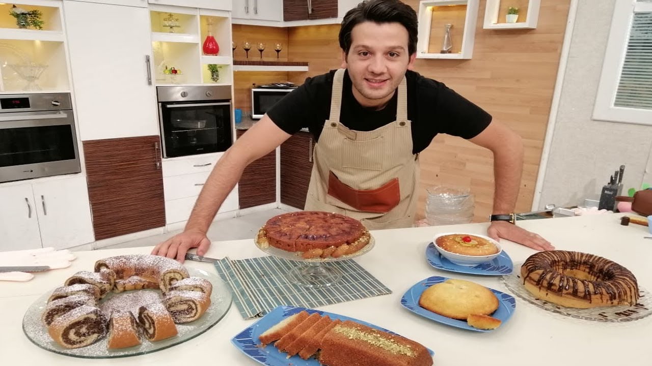 المطعم مع الشيف محمد حامد | كيكة الليمون - كيكة التمر بالمكسرات - كيكة التايجر - كيكة السميد باللبن