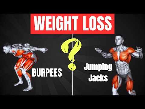 Jumping Jacks vs Burpees Which one is better for weight loss