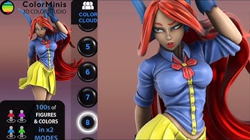 ColorMinis 3D Coloring Studio - preview 1080