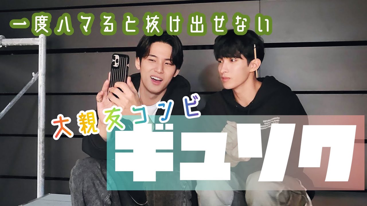 【ギュソク】大親友コンビ ギュソク集めてみたらエモすぎた【セブチ】