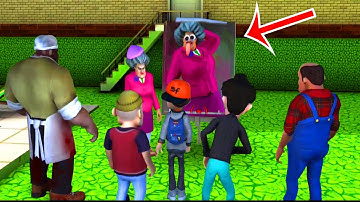 Scary Teacher 3D✔️A Flying Art - New fun video everyday, Gameplay Walkthrough Part 10 (android, ios)