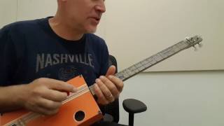 Build #128 - Orange Box w/ Just Intonation Fretboard