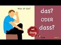 Learn german  common mistakes in german  das oder dass  a1  a2