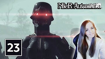 ARE WE BEING HACKED?! Nier Automata Gameplay Walkthrough Part 23