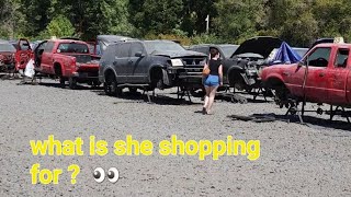 junkyard shopping for OEM hard to find Honda parts