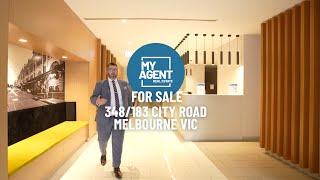 For Sale | Property Tour: 348/183 City Road, Melbourne VIC