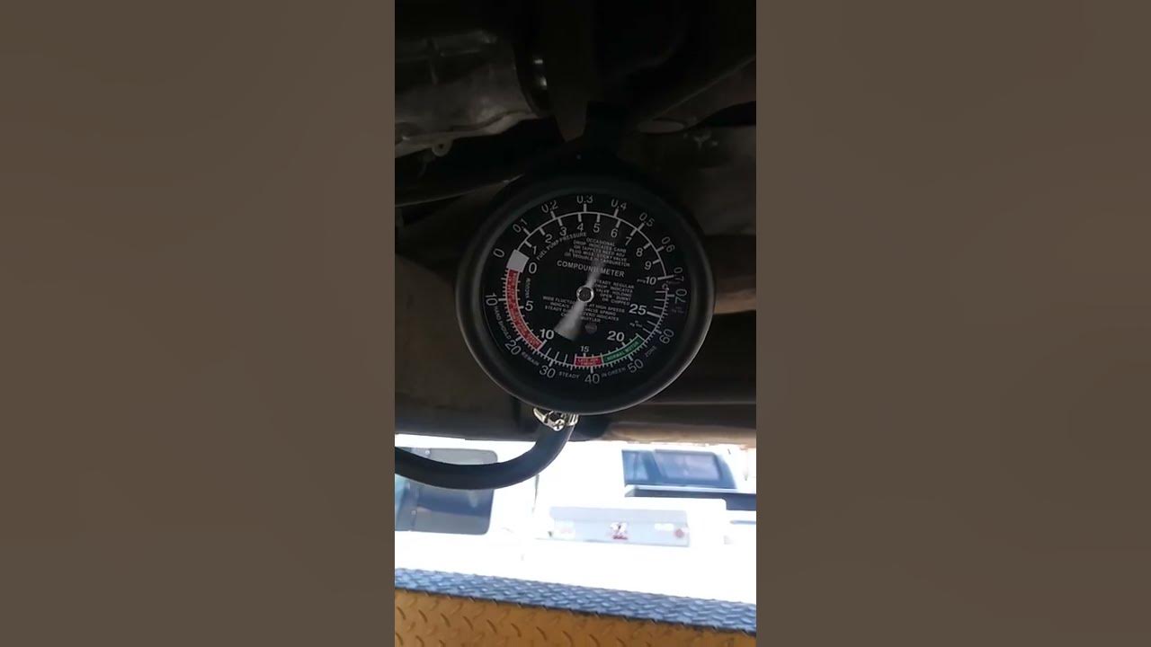 exhaust back pressure test YouTube