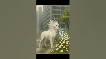 Bai Ze In The City AI Animation Art Aianimation Shorts BaiZe ShanHaiJing UrbanFantasy 