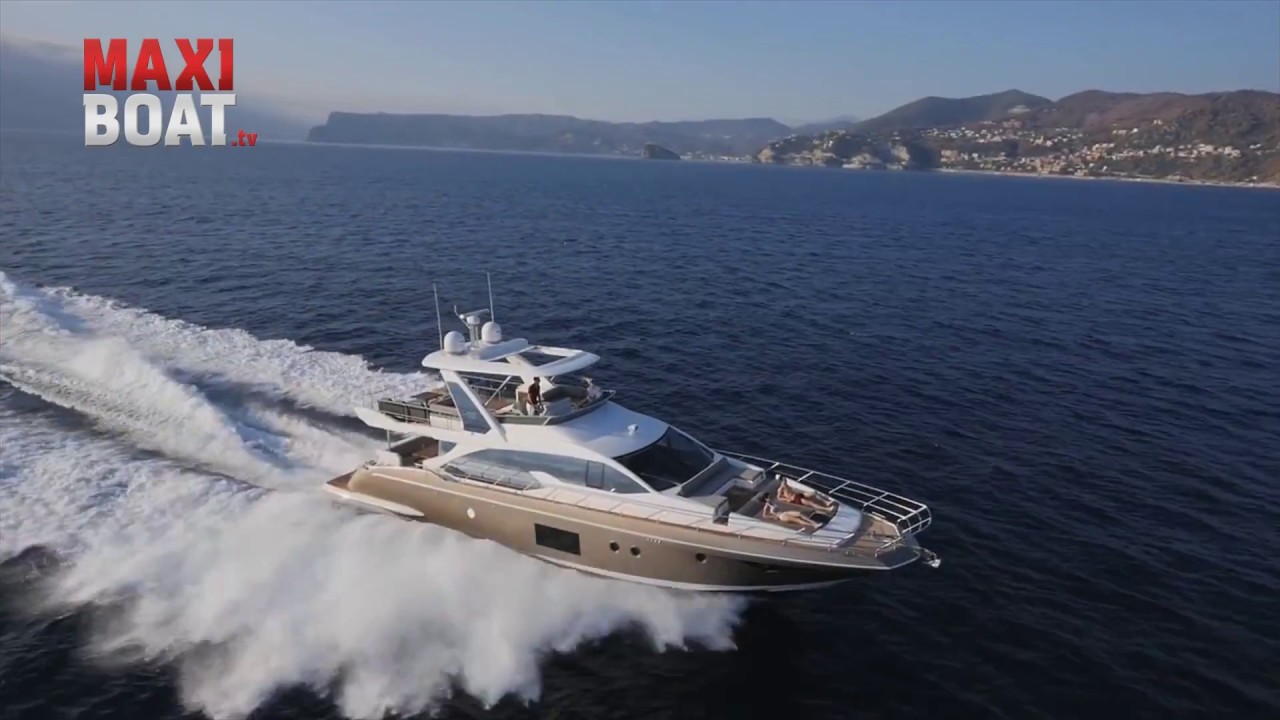 Essai AZIMUT 66 au Cannes Yachting Festival