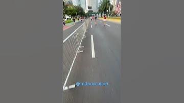 Car Free Day Jakarta Indonesia
