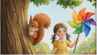 Download lagu Lolly the squirrel and the Rainbow Pinwheel