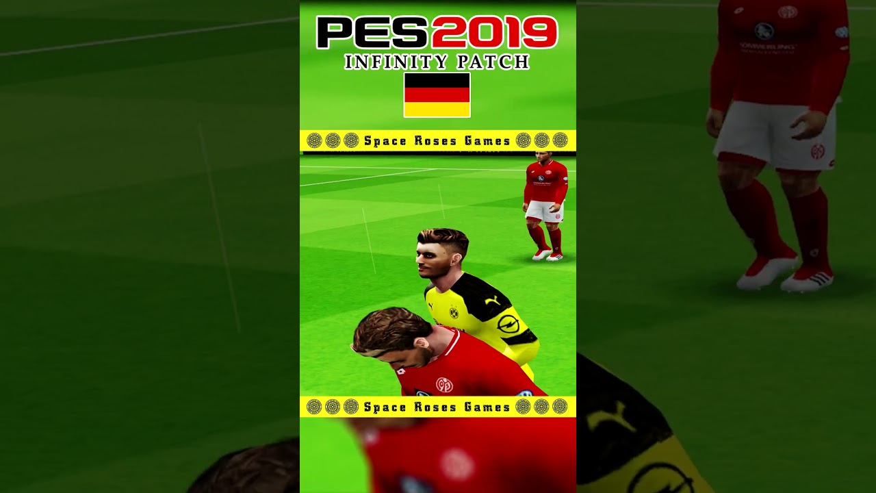 PES 2019: Infinity Patch (PS2) Liga Alemanha #12 Mainz x Borussia Dortmund | Rodada 12